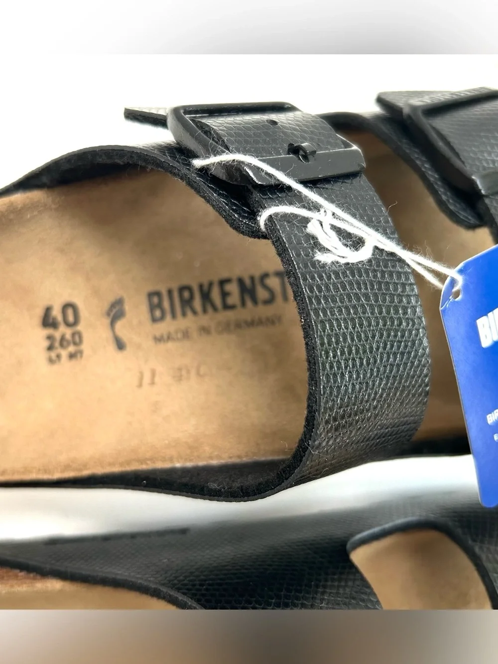Birkenstock Sandals Black Faux Leather Arizona two strap adjustable sandals
EU40 - Picture 4 of 5